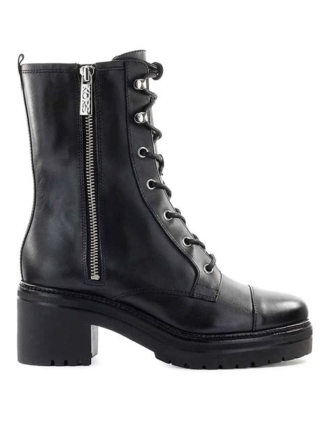 michael kors anaka combat boots